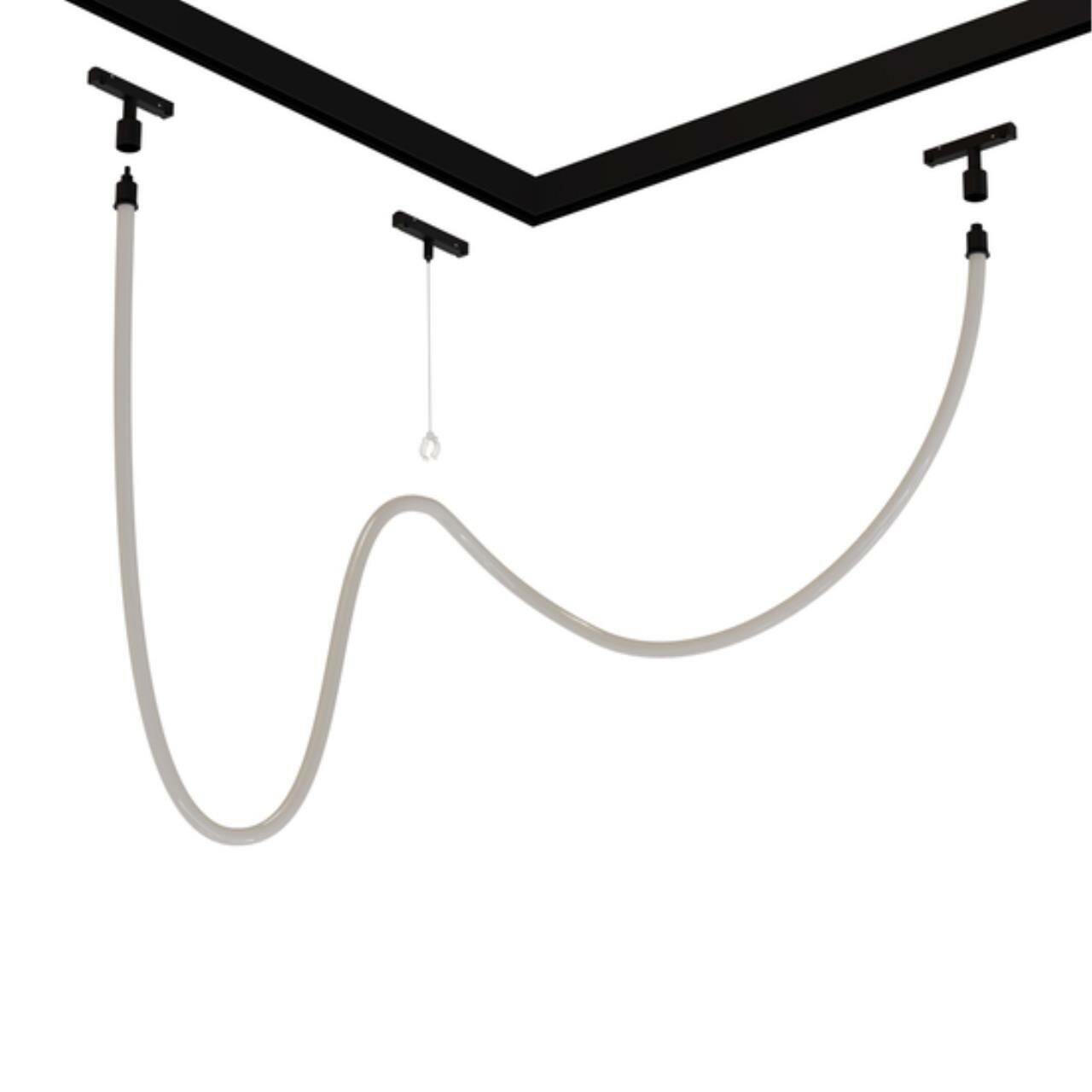 A492006-1 адаптер С вводом питания LINEA, OPTIMA для гибкого неона LOOP — фото 1