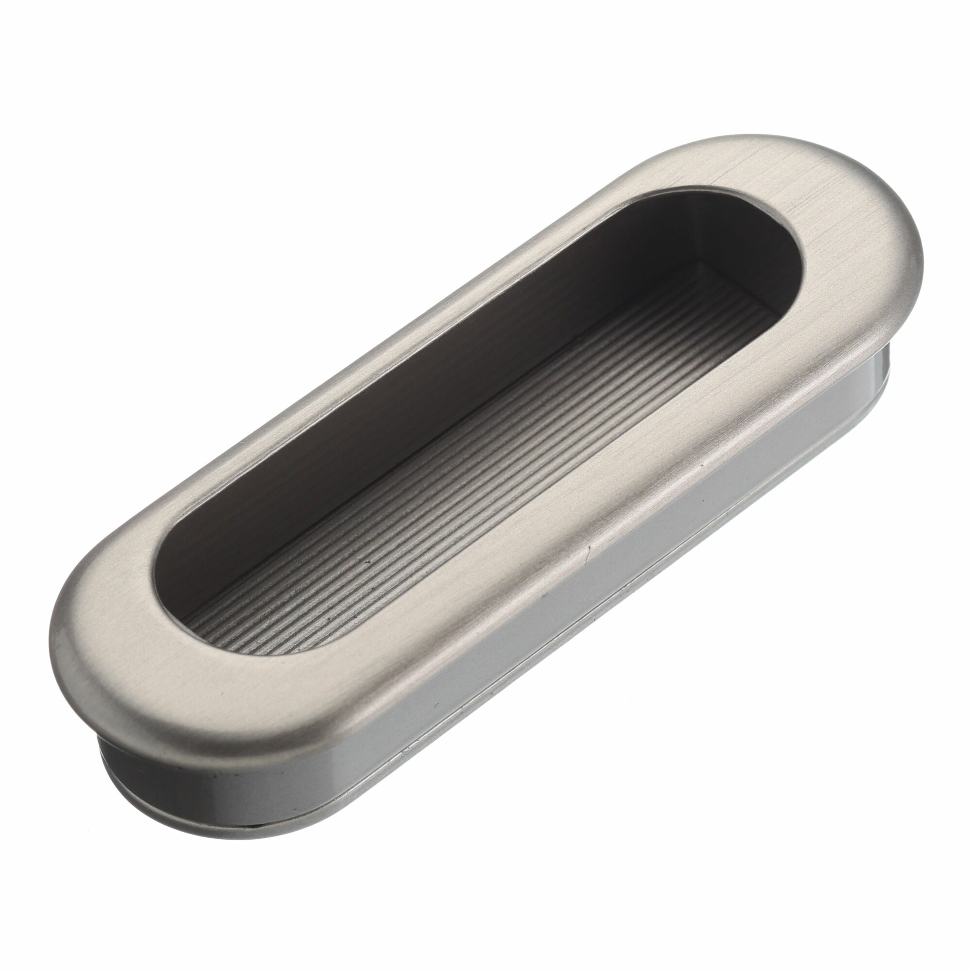 Ручка мебельная врезная GIUSTI LINEA DECOR WMN540.075.00F7полированный матовый никель