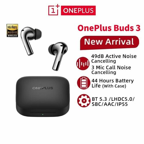 Oneplus Buds 4 Настоящая Беспроводная Bluetooth-гарнитура с флагманским уровнем шумоподавления 55 дБ Двойной ЦАП Качество звука Bluetooth 54 5787₽