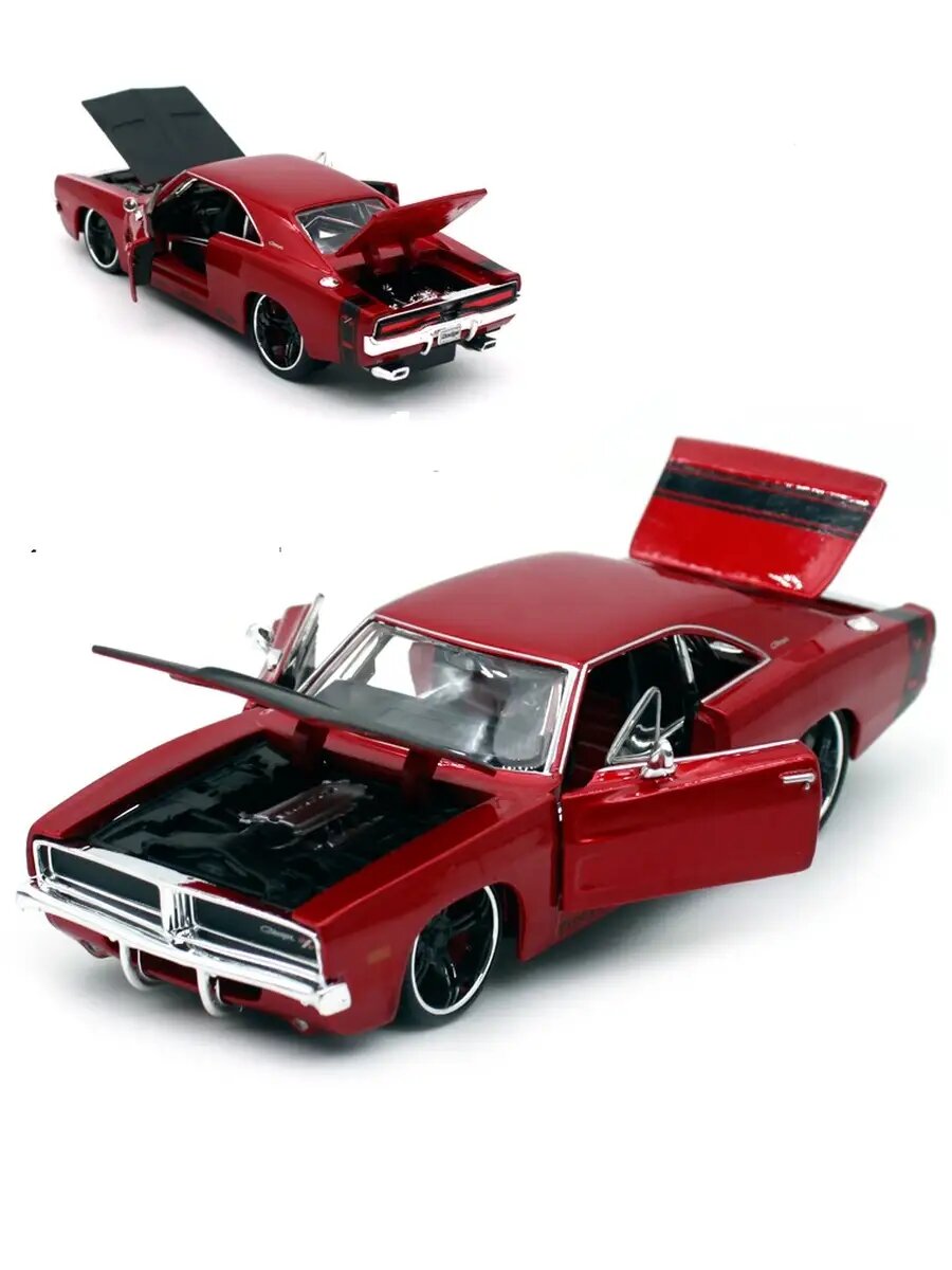 Машинка 1:25 Design Classic-Muscle 1969 Dodge Charger R/T — фото 1