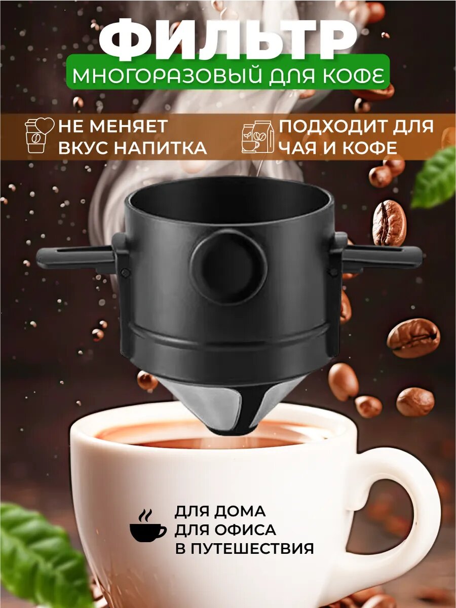 Воронка фильтр для кофе и чая