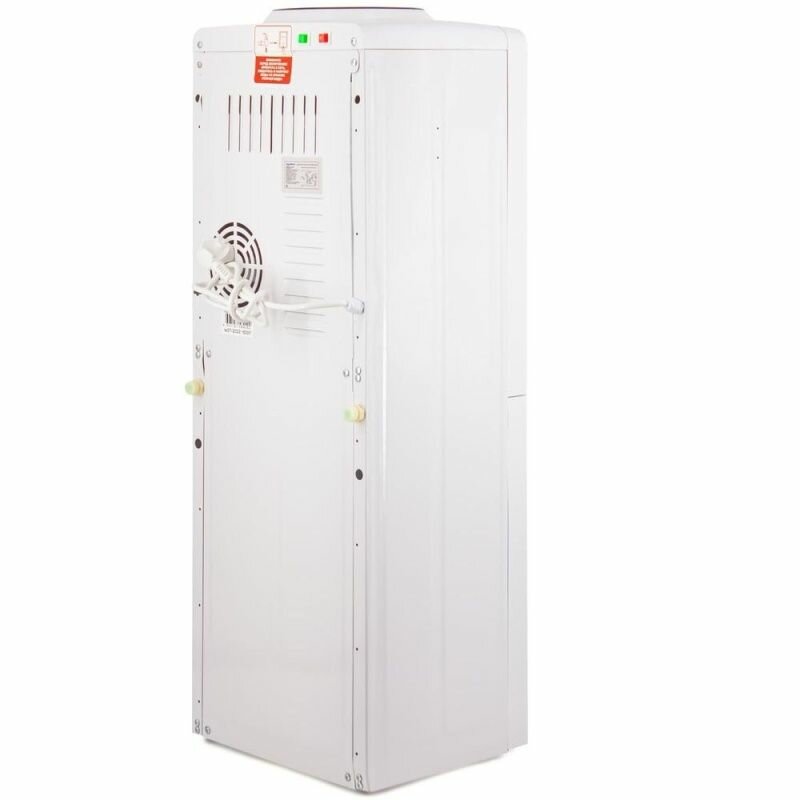 Кулер для воды Aqua Work 0,8 LDR, бело-черный, пластик (27930) — фото 1