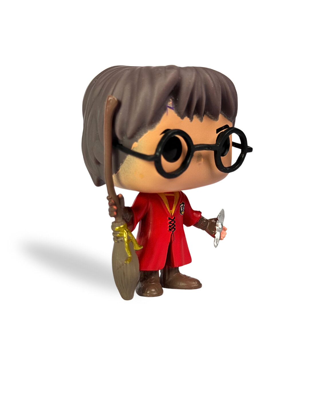 Фигурка Funko "Harry Potter", с метлой, подарочный бокс, вишнёвая — фото 1