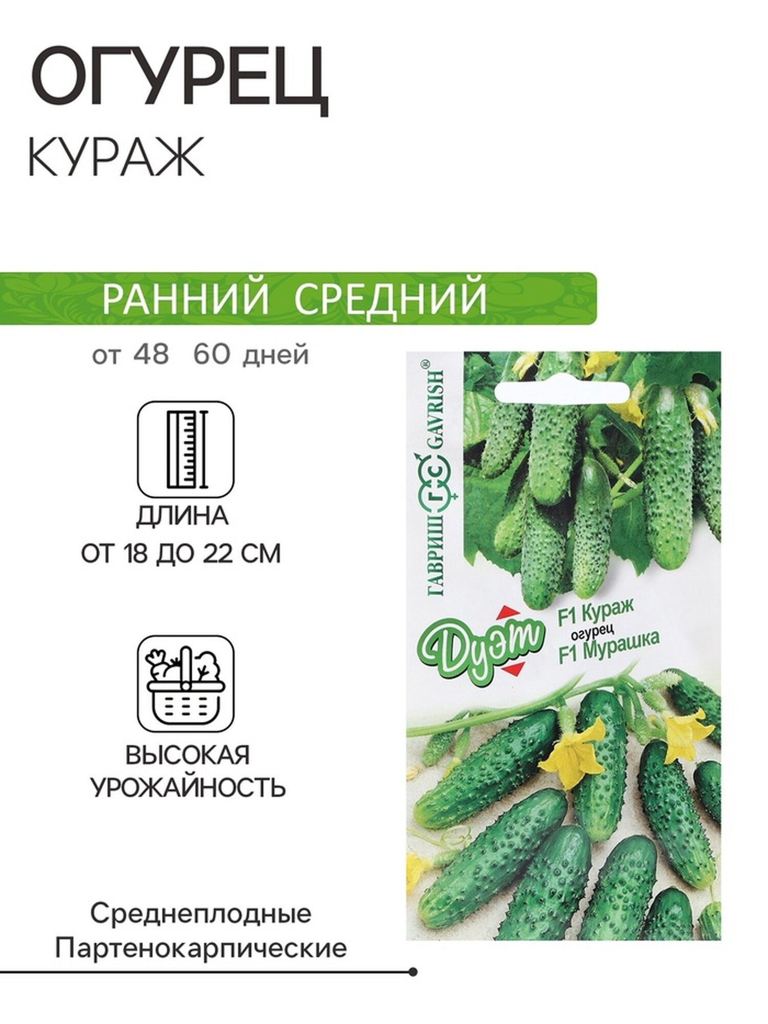 Семена Огурец 