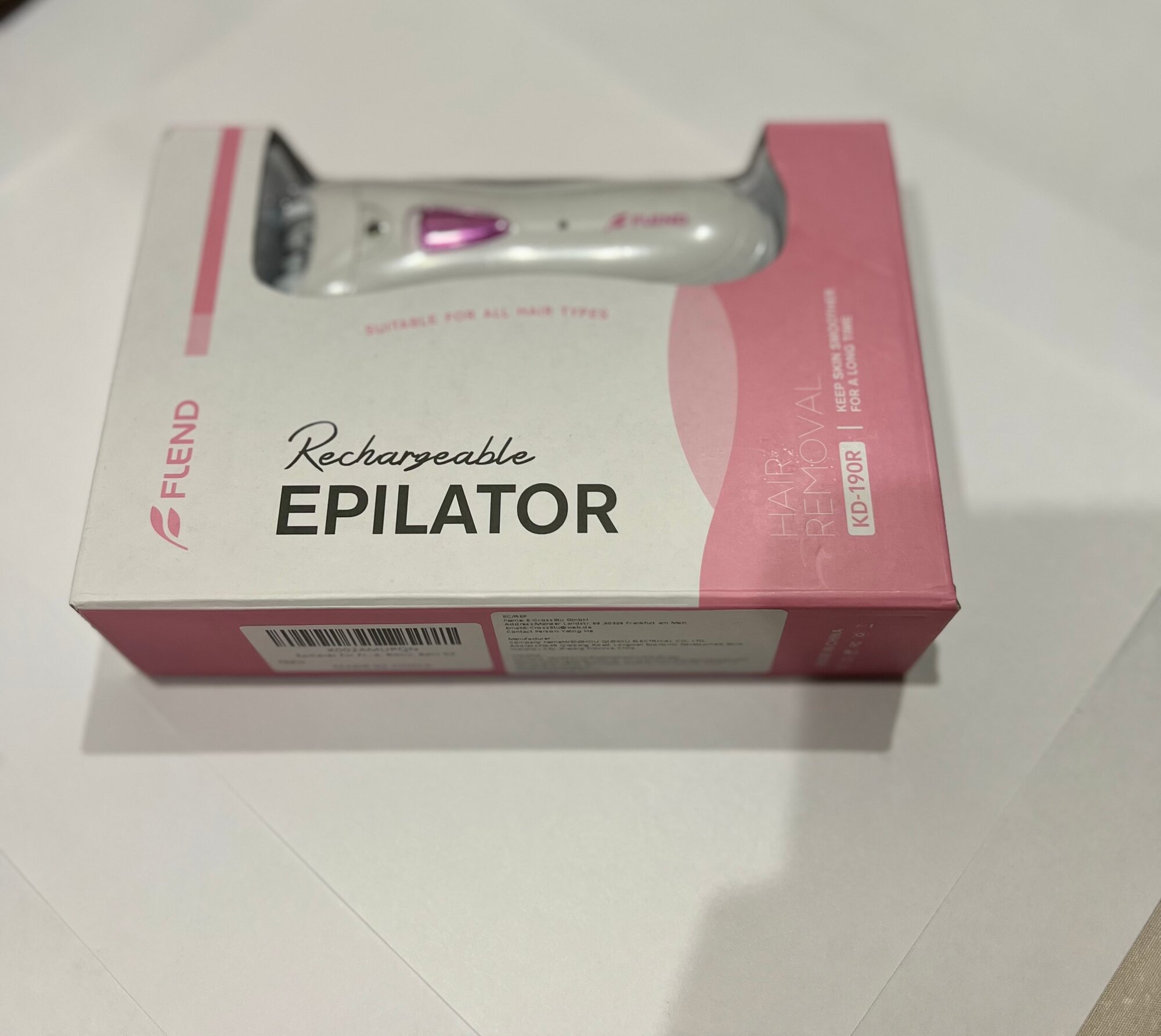 Эпилятор, для лица, тела, бикини, металлический пинцет, 3 скорости, собственный аккумулятор