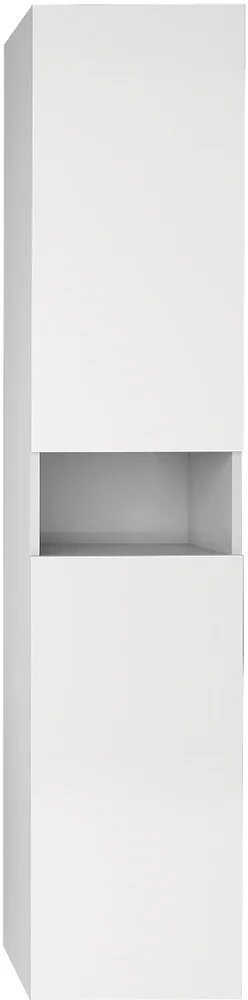 Шкаф-пенал для ванной Dreja Perfecto 35 L/R напольный 35 см белый подвесной