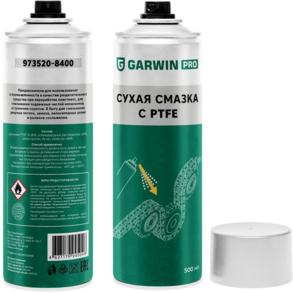 GARWIN PRO 973520-8400 Смазка сухая с PTFE GARWIN PRO 400 мл