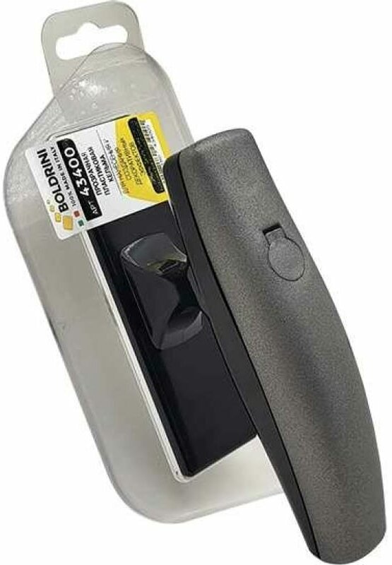 Кельма пластиковая прозрачная Boldrini, 200x80 мм, 43400 - фотография № 5