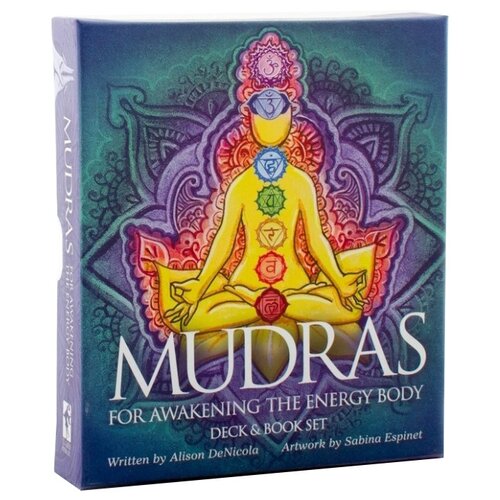 Гадальные карты U.S. Games Systems Оракул Mudras For Awakening The Energy Body, 40 карт, разноцветный, 470