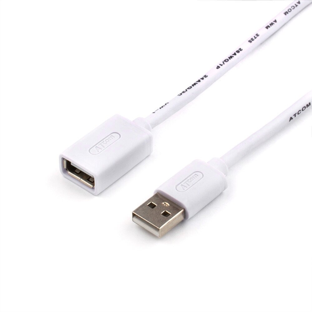 Кабель Atcom USB2 AM-AF 0.8M AT3788
