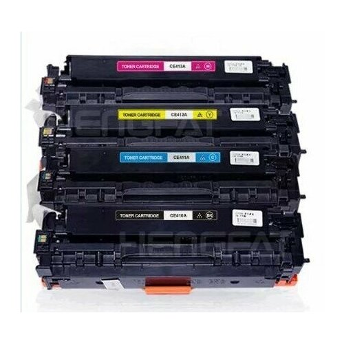 картридж ce413a 305a magenta пурпурный для принтеров hp color laserjet pro m351 m357 m375 m451 m475 2600 копий Картридж SF 305A комплект 4 совместимых CE410A + CE411A + CE412A + CE413A 4 цвета для HP M351 M451