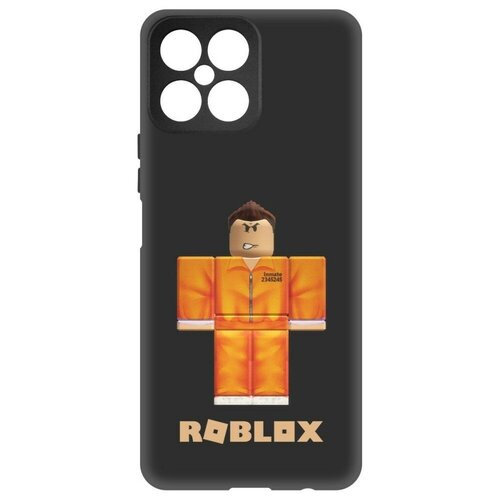 Чехол-накладка Krutoff Soft Case Roblox-Заключенный для Honor X30i черный