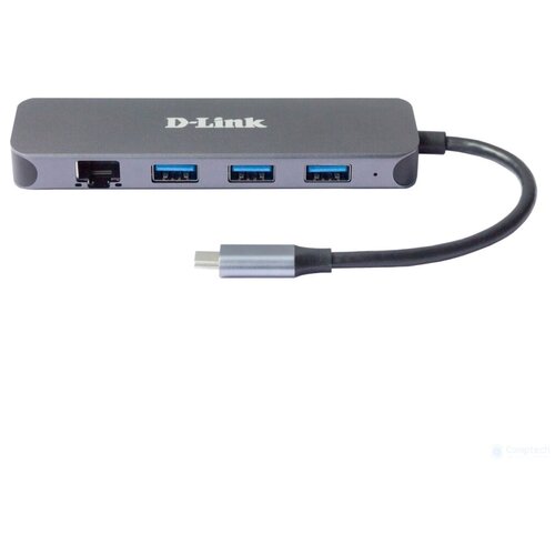 Док-станция D-Link DUB-2334/A1A сетевое оборудование d link dub 2335 a1a док станция с разъемом usb type c 3 портами usb 3 0 1 портом usb type c p