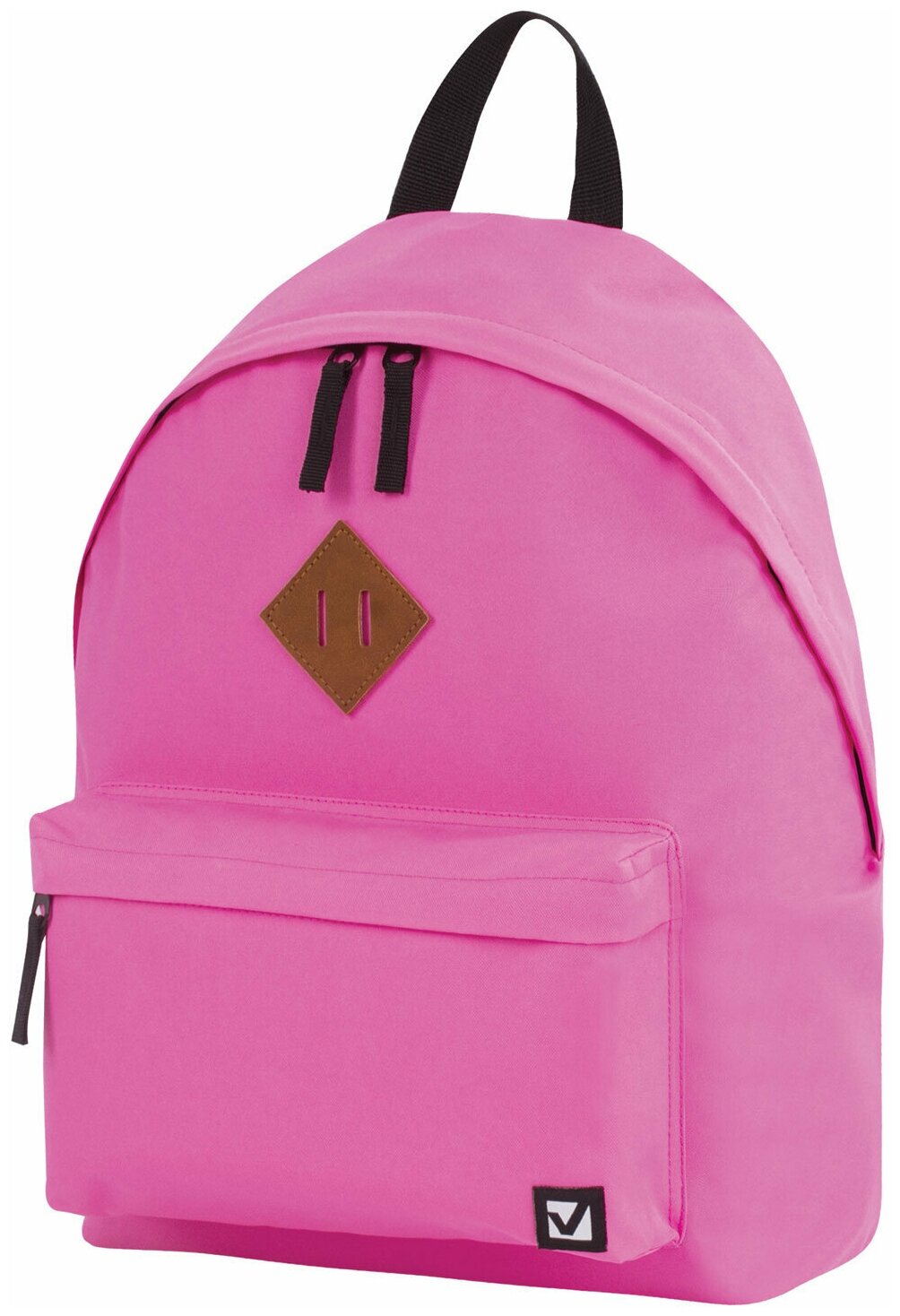Рюкзак универсальный Brauberg сити-формат, один тон, розовый, 20 литров, 41х32х14 см (228843)