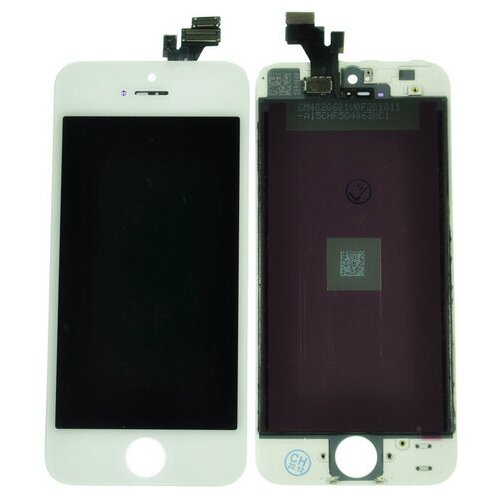 Дисплей (LCD) для iPhone 5+Touchscreen white AAA