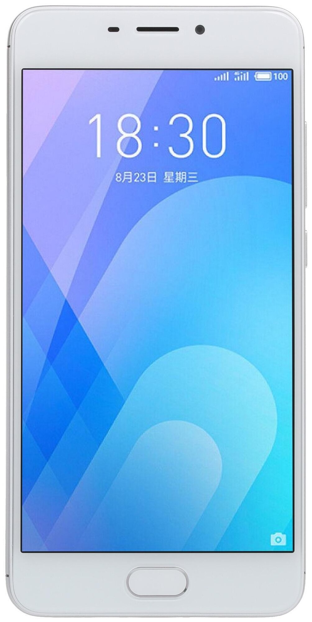 Смартфон Meizu M6s 3/32 ГБ, Dual nano SIM, серебристый