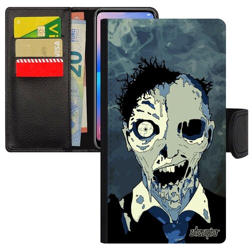 фото Чехол-книжка на мобильный iphone se 2020, "зомби" монстр хэллоуин utaupia