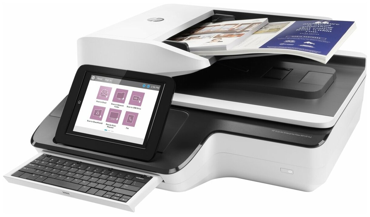 Сканер HP Scanjet Enterprise Flow N9120 fn2, L2763A