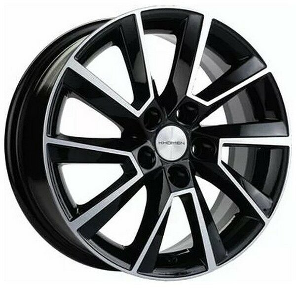 Khomen wheels khw1507 (polo) 6х15 5х100 ет40 d57.1 black-fp