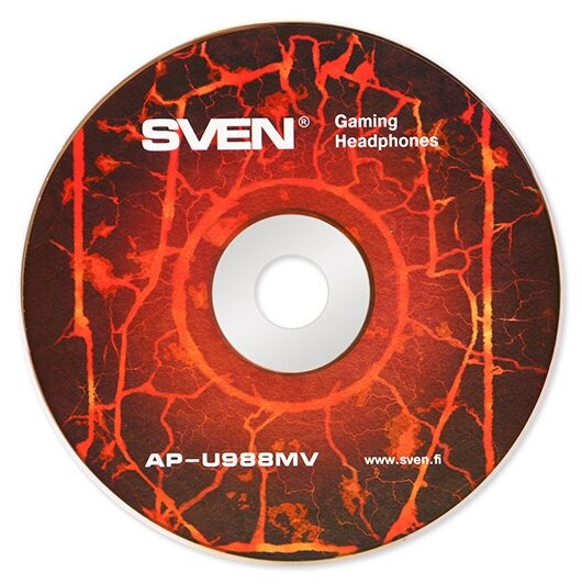 Компьютерная гарнитура SVEN AP-U988MV, черный