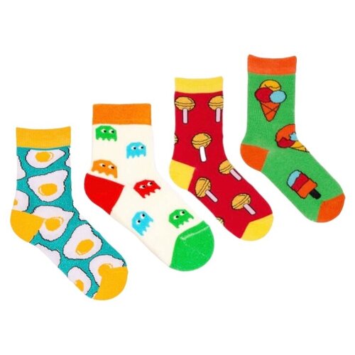 Набор детских цветных носков Babushka р.5-7 лет