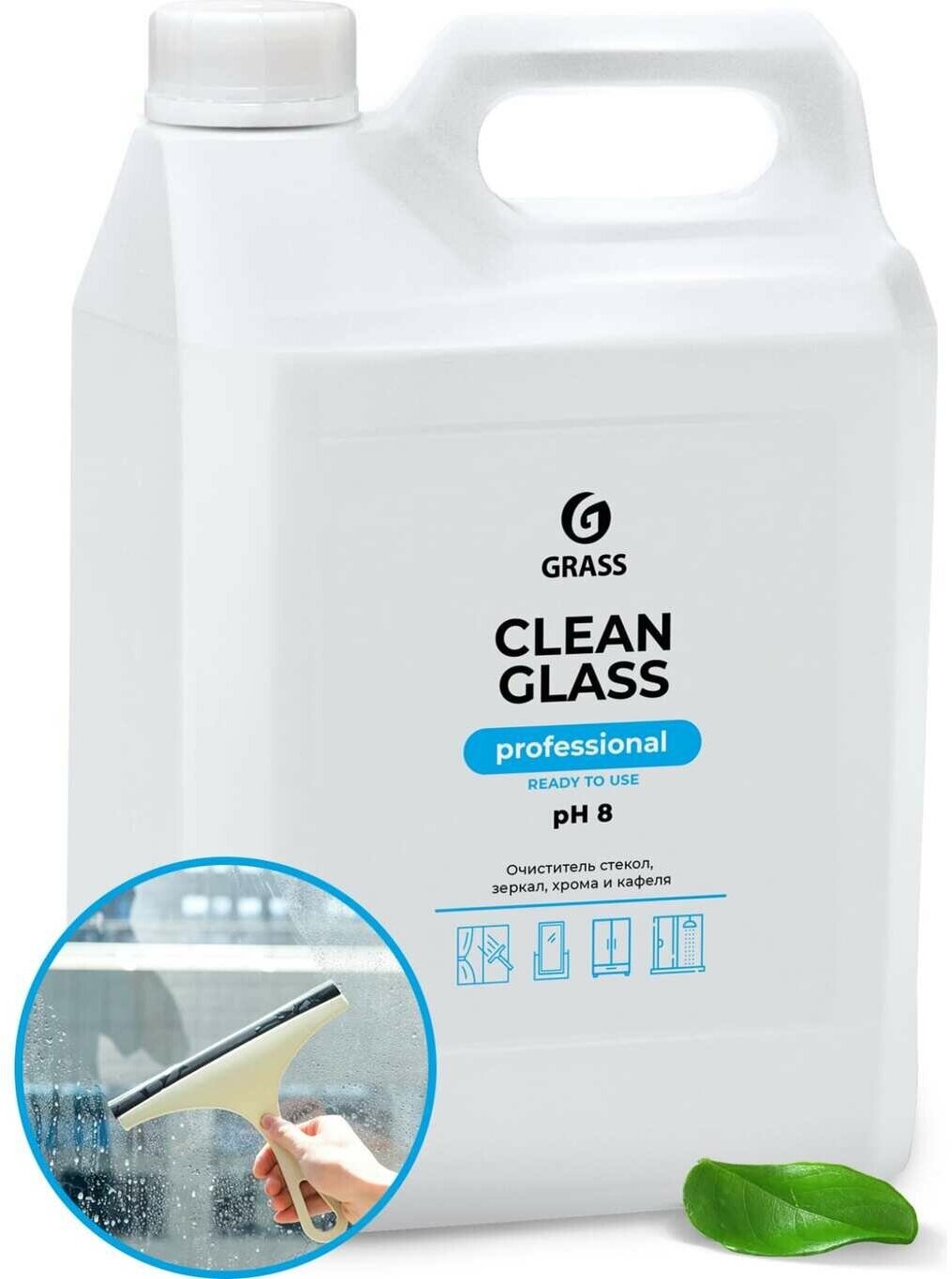 Чистщее средство "Clean glass Professional" (канистра 5 кг) - фотография № 18