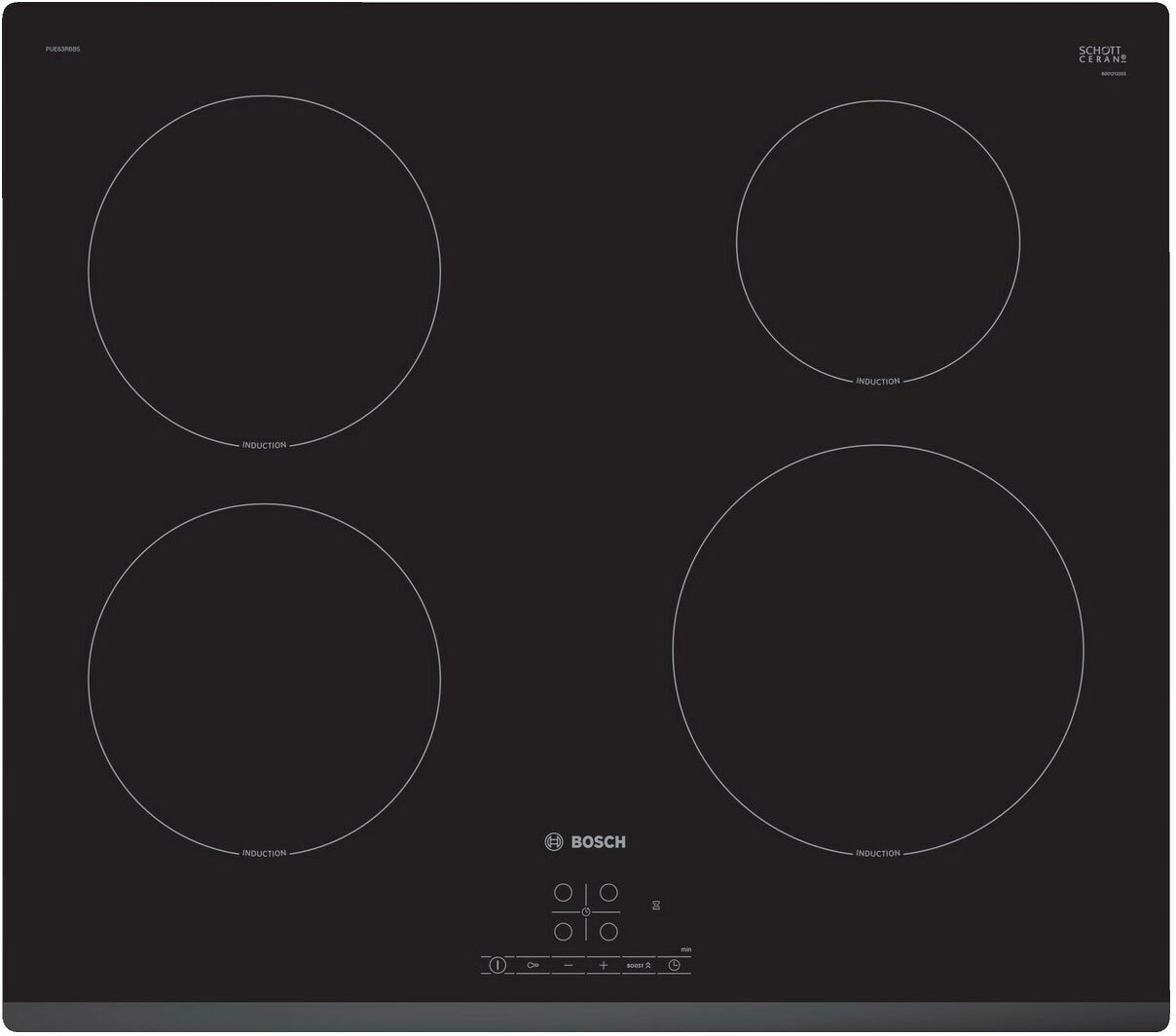Электрическая варочная панель Bosch PUE63RBB5E