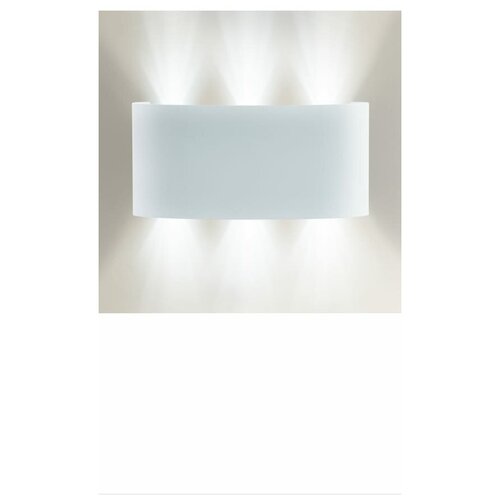 Бра Светильник настенный светодиодный для улицы и дома влагозащищенный , Led-лампа 6w 6000k, Белый