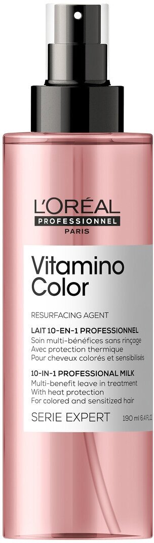 Спрей LOREAL PROFESSIONNEL Термозащитный Vitamino Color для окрашенных волос, 190 мл