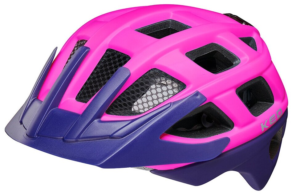 Детский велосипедный шлем KED Kailu Pink Purple Matt, размер S