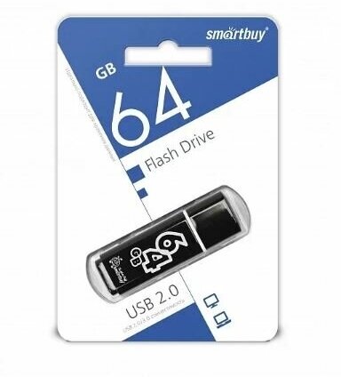 Smart Buy USB 64GB Glossy series Black