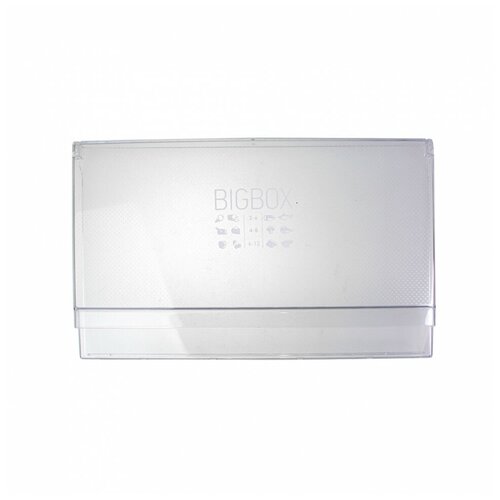 Панель BIG BOX передняя, для морозильной камеры ATLANT, 773522412700, прозрачная панель ящика atlant 773522412600 прозрачный