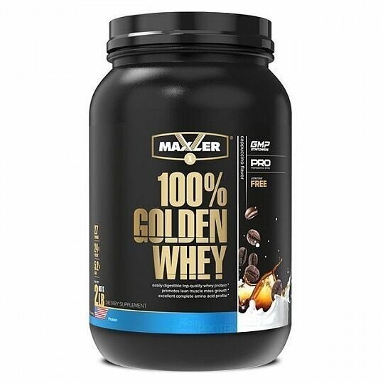 Maxler 100% Golden Whey 907 г (Капучино)