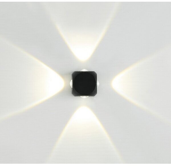 Настенный светильник светодиодный Imex CROSS IL.0014.0016-4 BK