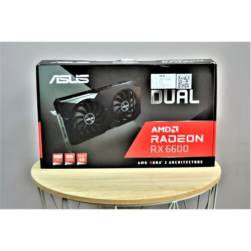 Видеокарта Asus Dual RX 6600 8Gb 3146800₽