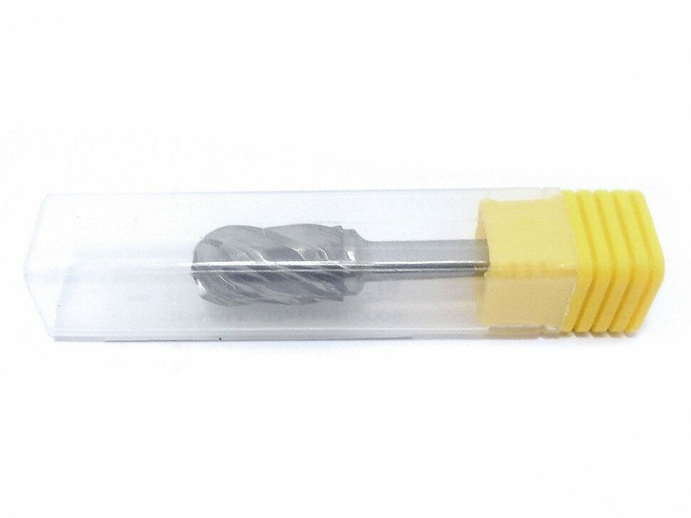 GARWIN INDUSTRIAL 900561-12*25*69 Борфреза цилиндрическая с закругленным концом 12x25x69 мм, VHM, AL, форма C (серия 900561) - фото №4
