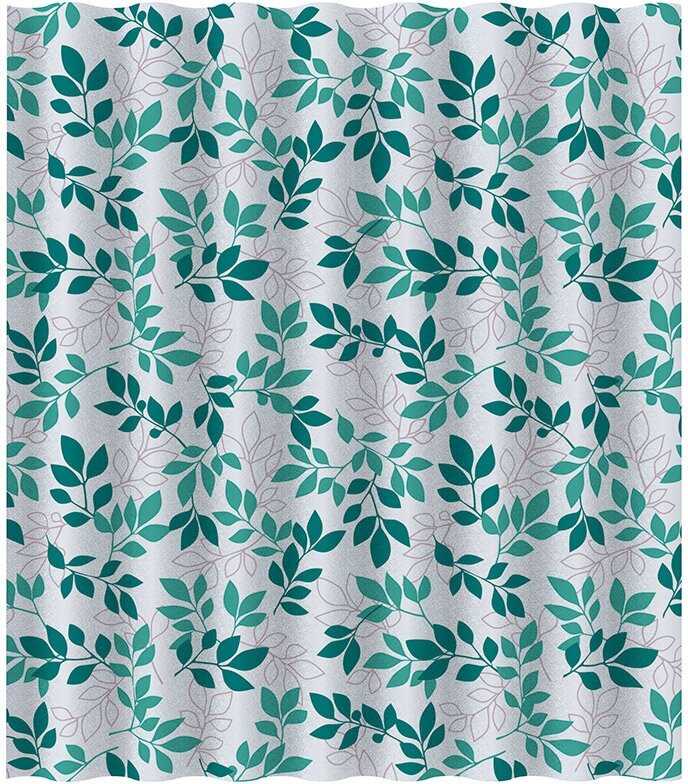 Занавеска для ванной Рыжий кот SC-PE-39 полиэстер размер: 180*180 см (007103)