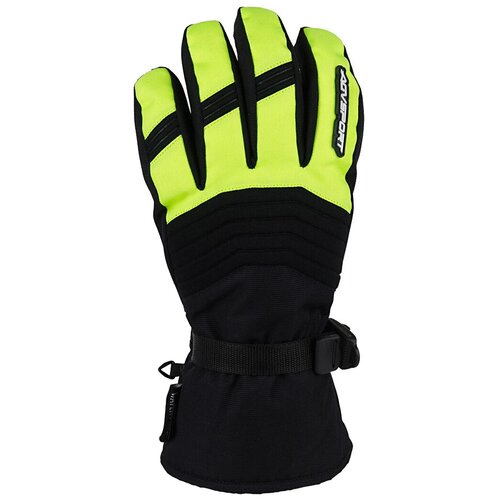 Зимние перчатки AGVSPORT Kapay, черный/серый, размер XS