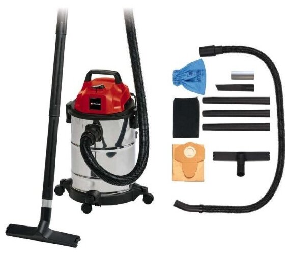 Пылесос строительный Einhell TC-VC 1820 S, 1250Вт, 20л