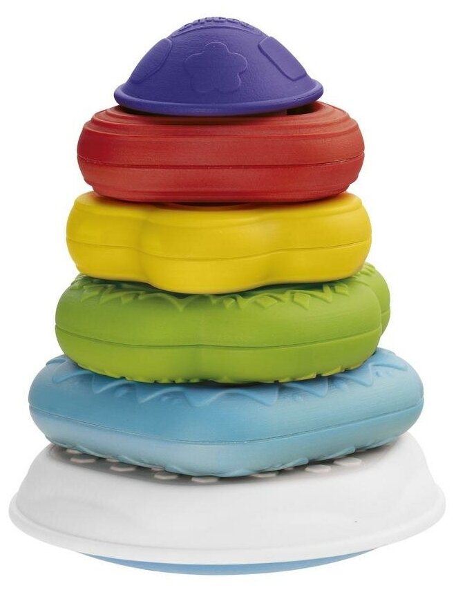 Пирамидка Chicco Ring tower 2в1 - фото №1