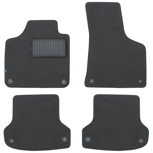 Коврики в салон Klever Premium AUDI A3 5D с 2007 по 2013 год, хэтчбек, 4 шт. (текстиль) KLEVER03041022110kh