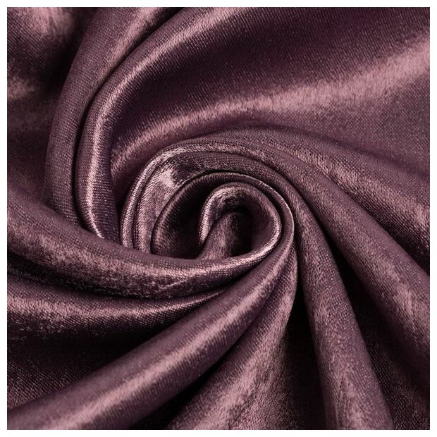 Штора портьерная Этель «Классика»цв.фиолетовый, 145*265 см,100% п/э - фотография № 19