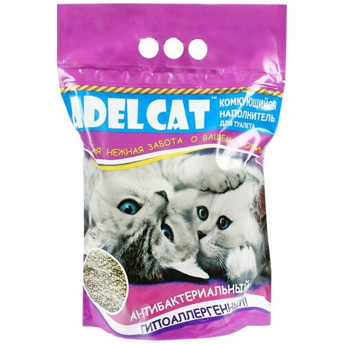 ADEL CAT наполнитель комкующийся для туалета кошек (7 л)