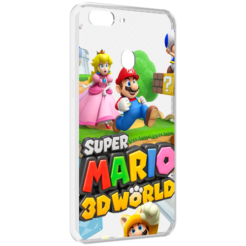 Чехол MyPads Super Mario 3D World для Oppo Realme 2 задняя-панель-накладка-бампер