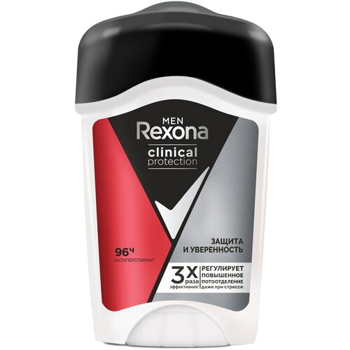 фото Антиперспирант стик rexona men clinical protection защита и уверенность, 45 мл