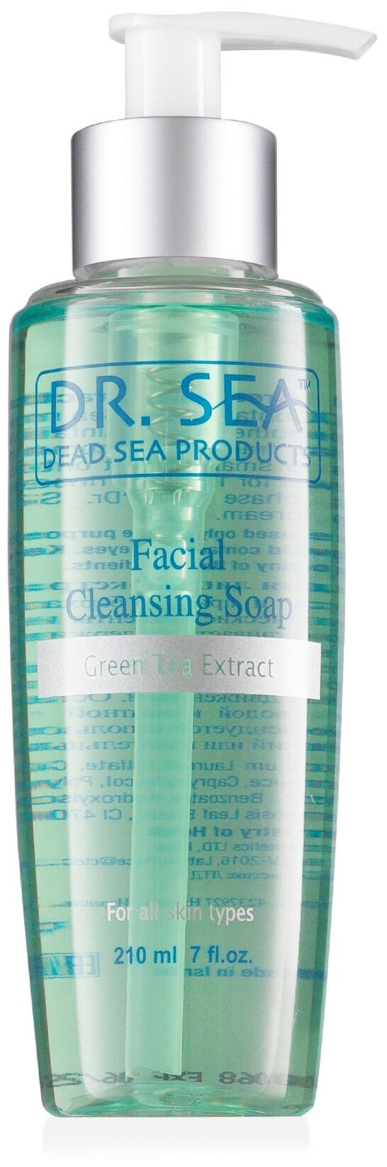 Dr. Sea гель-мыло очищающее для лица с экстрактом зеленого чая