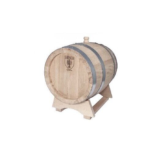 Дубовая бочка 10 л Partizan (Сербия), славонский дуб (Без крана)