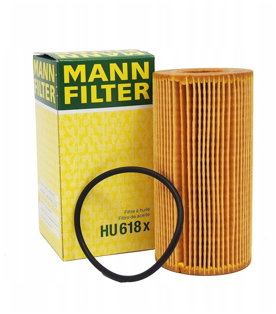 Масляный фильтр MANN-FILTER HU 618 x