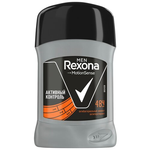 Rexona Men антиперспирант-дезодорант-карандаш Активный контроль / Антибактериальный эффект 50 мл