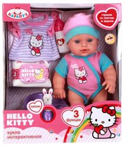 Интерактивная кукла Карапуз Hello Kitty Пупс с музыкальным горшком 30 см 11435-RU
